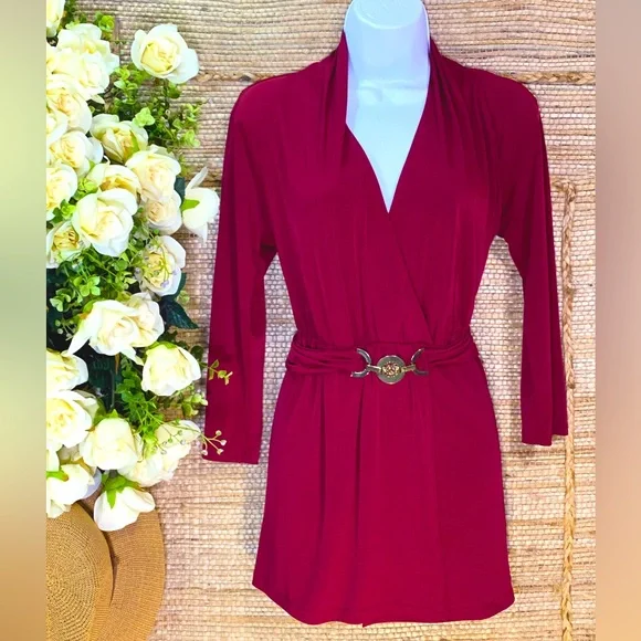 anne klein peplum dress Anne Klein Womens Size 10 Neck Cap Sleeve Peplum Career Sheath Dress Back-Zip